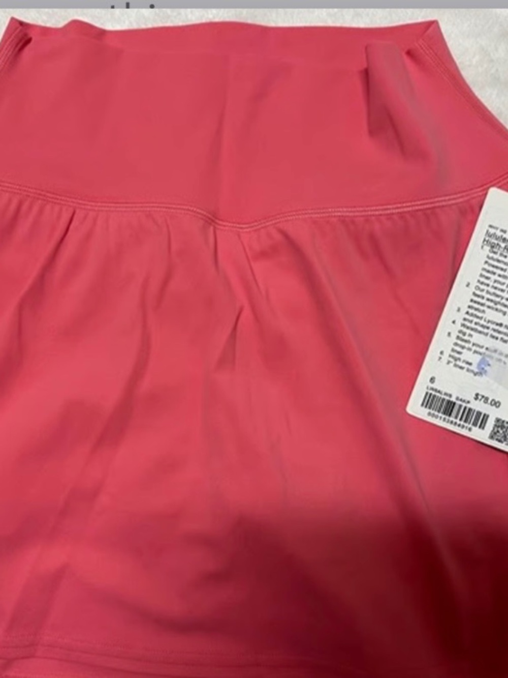 lululemon align skirt size 6